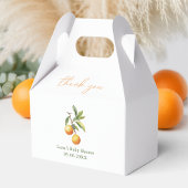 Een beetje schattig is op weg naar Baby shower Gab Bedankdoosjes