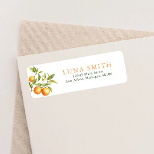 Een beetje schattig is op weg naar Oranje retourad Etiket