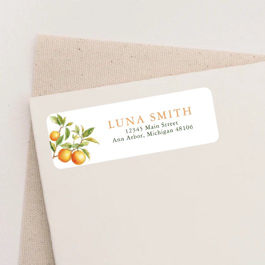 Een beetje schattig is op weg naar Oranje retourad Etiket