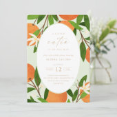 Een beetje schattig | Modern groen neutraal Baby s Kaart (Staand voorkant)