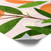 Een beetje schattig | Modern Roze Welkomstbord Pos Poster (Hoek)