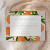 Een beetje schattig | Moderne Citrus Pink Boeken v Informatiekaartje