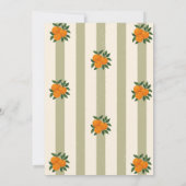 Een beetje schattig op de weg Baby shower Kaart (Achterkant)