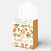 Een beetje schattig Sinaasappel verborgen bericht Bedankdoosjes (Geopend)