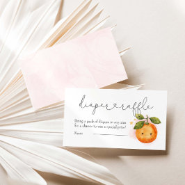 Een beetje schattig Sinaasappels Baby showers luie Informatiekaartje