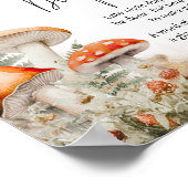 Een beetje schimmels betoverde late avond luiers poster (Hoek)