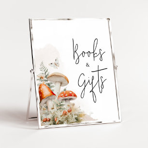 Een beetje schimmels betoverde paddenstoel boeken poster