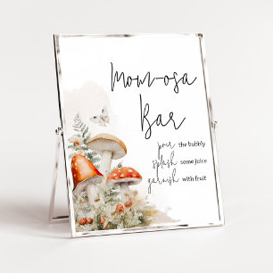 Een beetje schimmels betoverde paddenstoel mam osa poster