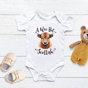 Een beetje Schots, Cute Koe, Schotse Koe Romper