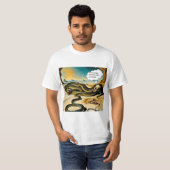 Een beetje slang t-shirt (Voorkant volledig)