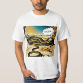Een beetje slang t-shirt (Voorkant)