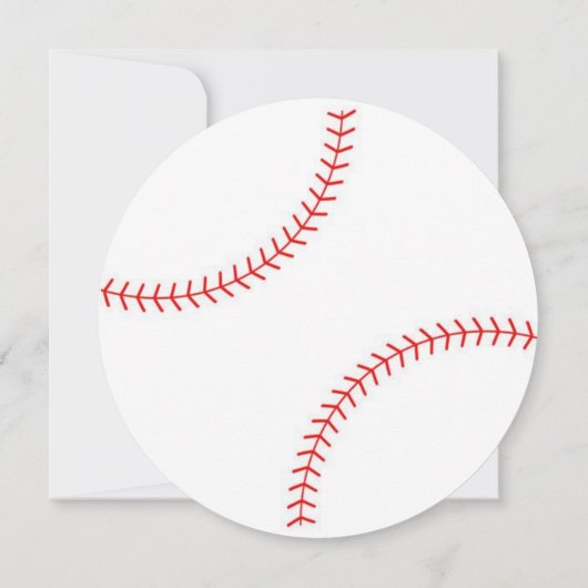 Een beetje Slugger Baby shower Kaart (Achterkant)