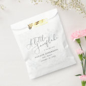 Een beetje sneeuwvlok winter baby shower partij gu bedankzakje (Gezegeld)