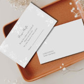 Een beetje Snowflake Baby shower grijs Luier loter Informatiekaartje