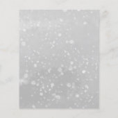 Een beetje snowflake Budget Baby shower (Achterkant)