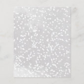 Een beetje snowflake Budget Baby shower (Achterkant)