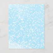 Een beetje snowflake Budget Baby shower (Achterkant)