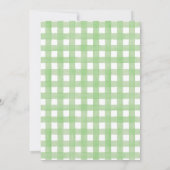 Een beetje spruiten boeren markt Baby shower Kaart (Achterkant)