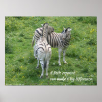 Een beetje steun kan een groot verschil maken. Pos