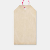 Een beetje Surfer Baby shower Cadeaulabel (Achterkant)