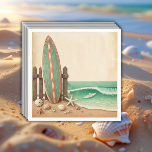 Een beetje Surfer  Baby shower Servet