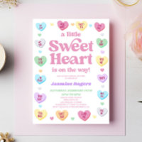 Een beetje Sweet Heart Valentijnsdag Baby shower