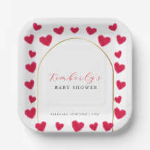 Een beetje Sweetheart Arch Valentijns Baby shower
