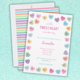 een beetje Sweetheart baby shower Kaart
