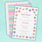 een beetje Sweetheart baby shower Kaart