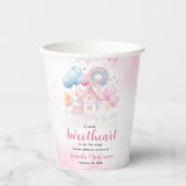 Een beetje Sweetheart Snoep Baby shower beker (Voorkant)