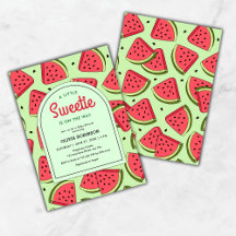 Een beetje Sweetie Summer Watermelon Baby shower