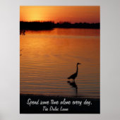 Een beetje tijd alleen - Poster (Voorkant)