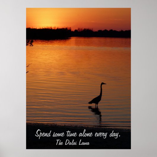 Een beetje tijd alleen - Poster (Voorkant)