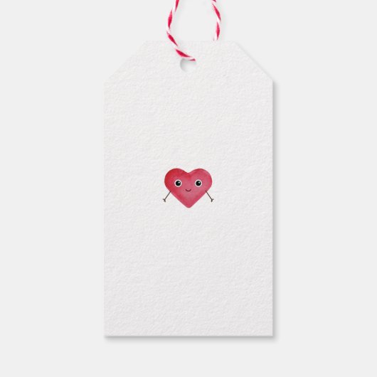 Een beetje traktatie voor iemand die een lieve Val Cadeaulabel (Achterkant)