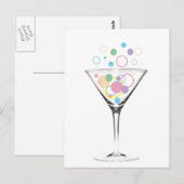 Een beetje van de Bubble Briefkaart (Voorkant / Achterkant)