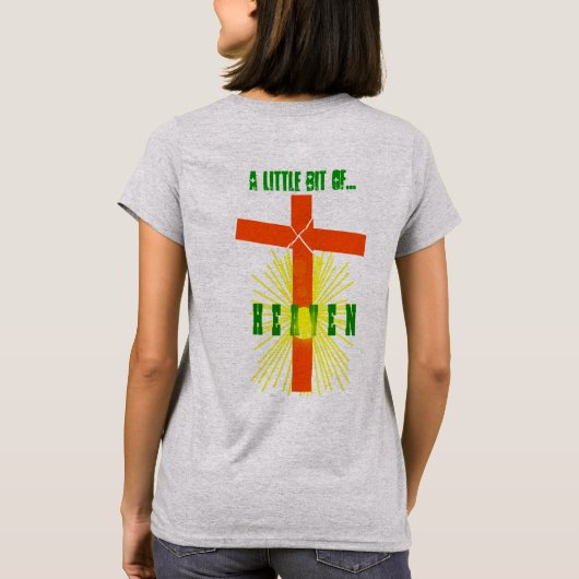 Een beetje van de hemel t-shirt (Achterkant)