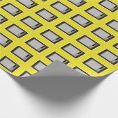 Een beetje van de jaren '60. cadeaupapier (Hoek)