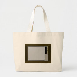 Een beetje van de jaren '60. grote tote bag