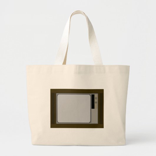 Een beetje van de jaren '60. grote tote bag (Voorkant)