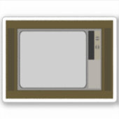 Een beetje van de jaren '60. sticker (Voorkant)