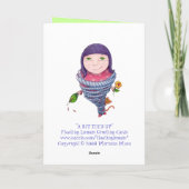 Een beetje vastgebonden Kaart (Achterkant)