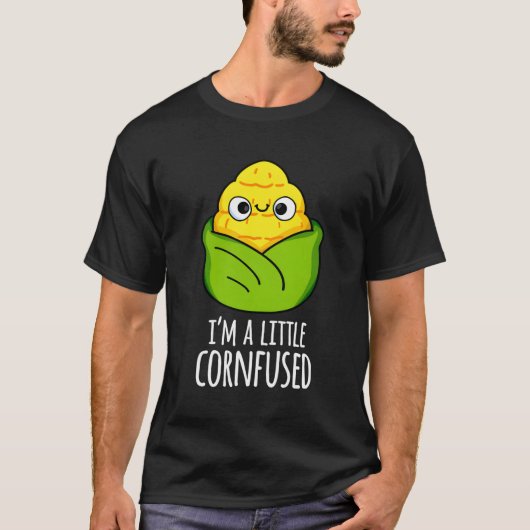 Een beetje verward maïspun t-shirt (Voorkant)