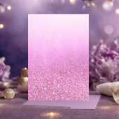 Een beetje vlinder boho paarse meisje Baby shower Kaart