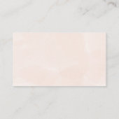 Een beetje Vlinder in een potje bloemenbaby shower Informatiekaartje (Achterkant)