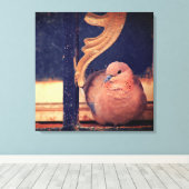 Een beetje vlot canvas afdruk (Insitu (Houten vloer))