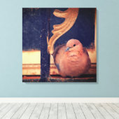 Een beetje vlot canvas afdruk (Insitu (Houten vloer))