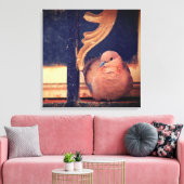 Een beetje vlot canvas afdruk (Insitu (Woonkamer))