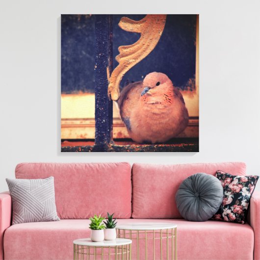 Een beetje vlot canvas afdruk (Insitu (Woonkamer))