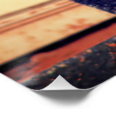 Een beetje vlot perfect poster (Hoek)