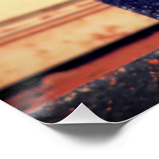 Een beetje vlot perfect poster (Hoek)